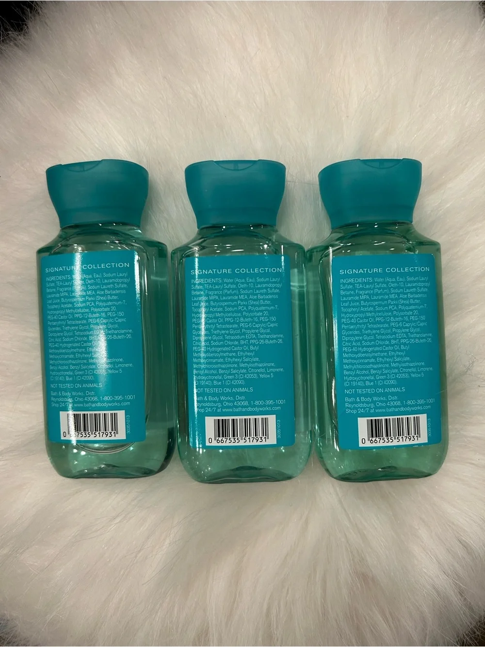 NEW Bath & Body Works Endless Weekend Shower Gel Body Wash Travel Size Set of 3